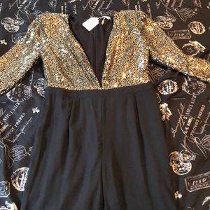 BRAND NEW: Sequin jumpsuit